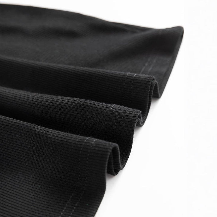 Women's Mesh Stitch Ruffle Sleeve Cotton T-Shirt – Casual Loose Fit Pullover by LUXE AHMAR – Available at LUXE AHMAR