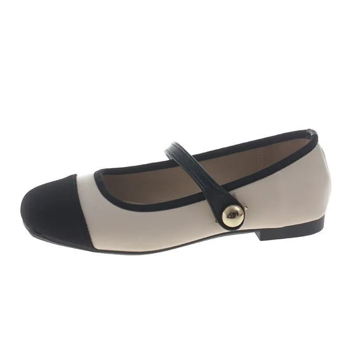 Women’s Square Toe Mary Jane Flat Shoes – Fashionable & Versatile Soft - Soled Summer Shoes by Luxe Ahmar – Available at LUXE AHMAR