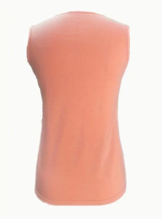 Women's Summer Solid Crew Neck Tank Top – Lightweight Stretchy Sleeveless Shirt by LUXE AHMAR – Available at LUXE AHMAR