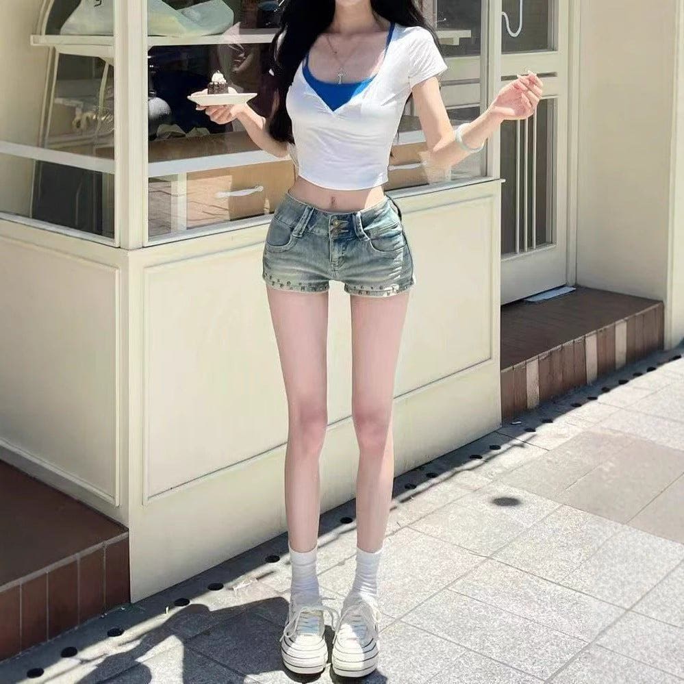 Women's Sweet & Spicy Slim Fit Top with Built - in Bra – Pure Desire Style Pullover by LUXE AHMAR – Available at LUXE AHMAR