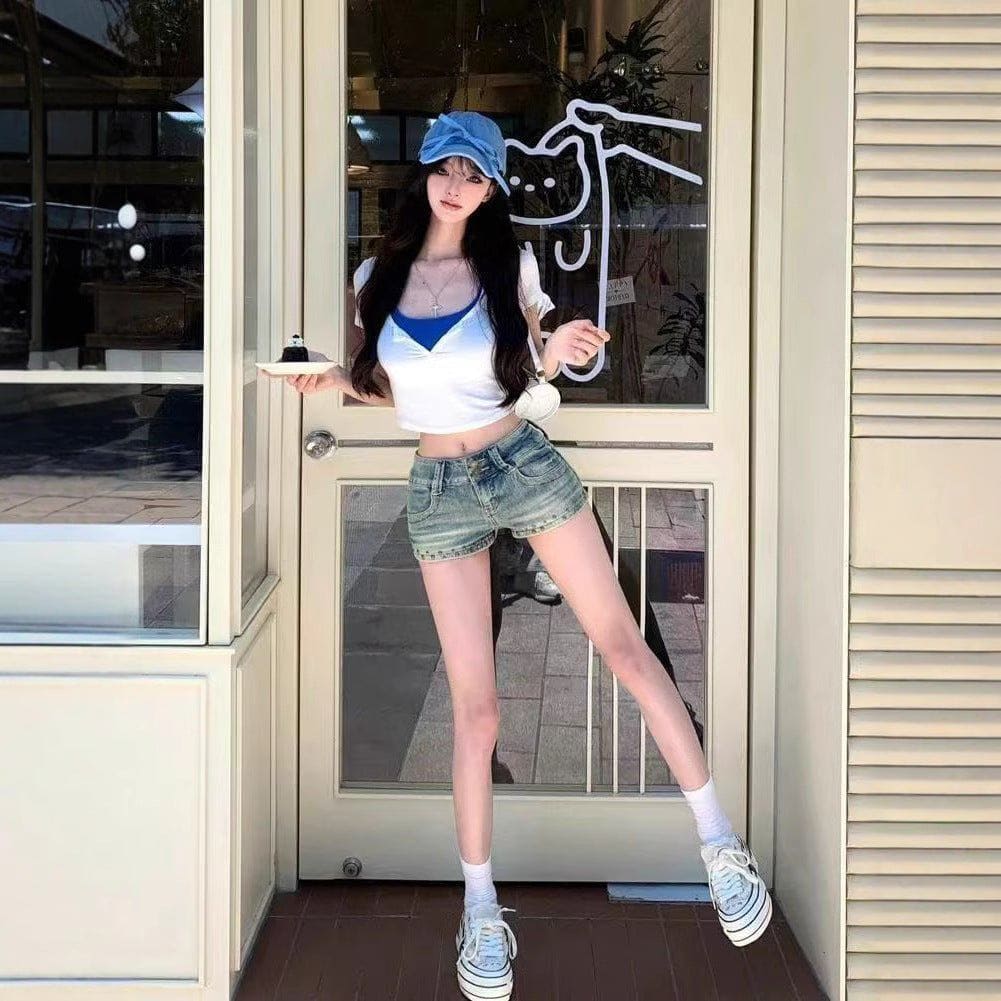 Women's Sweet & Spicy Slim Fit Top with Built - in Bra – Pure Desire Style Pullover by LUXE AHMAR – Available at LUXE AHMAR