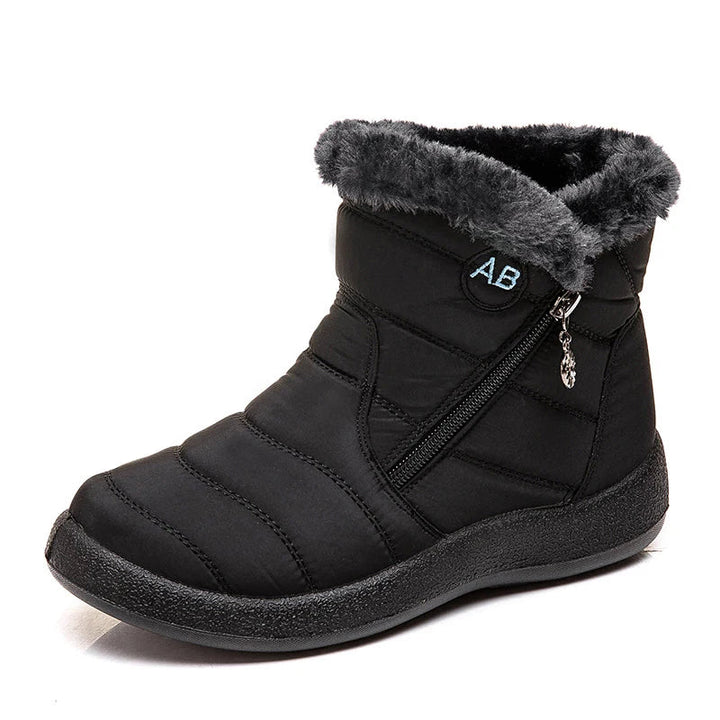 Women's Waterproof Winter Boots - Soft Fur Snow Boots with Zipper by Luxe Ahmar – Available at LUXE AHMAR