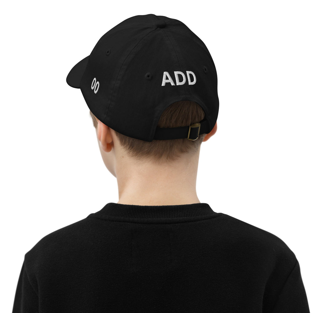 Youth baseball cap by LUXE AHMAR – Available at LUXE AHMAR