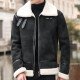 Youth Biker's Leather Jacket Lamb Wool Coat by LUXE AHMAR – Available at LUXE AHMAR