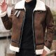 Youth Biker's Leather Jacket Lamb Wool Coat by LUXE AHMAR – Available at LUXE AHMAR